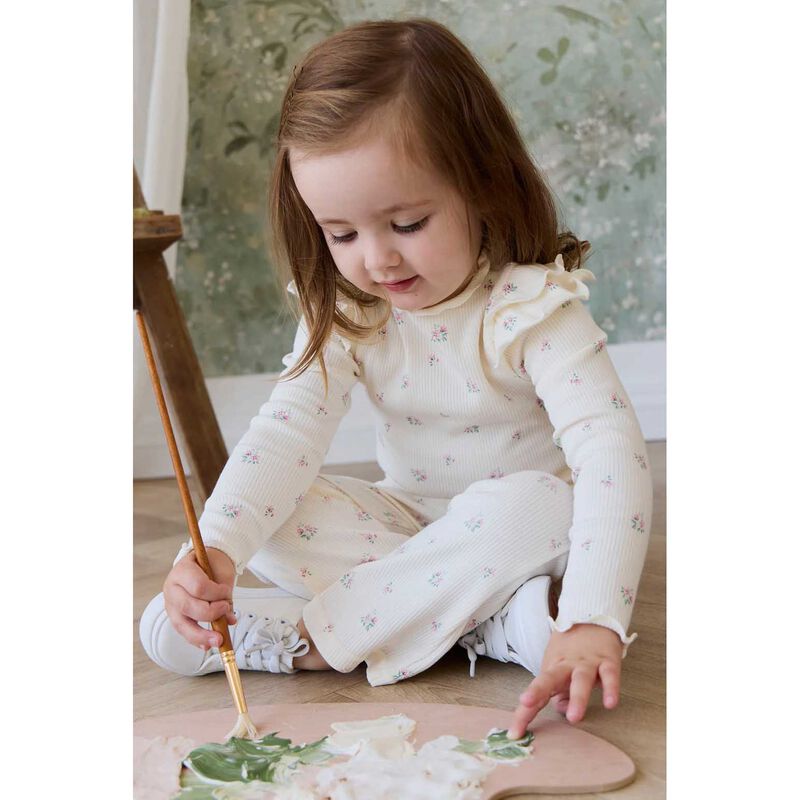 Jamie Kay Organic Cotton Rib Winslet Top 3-5Y image number 3